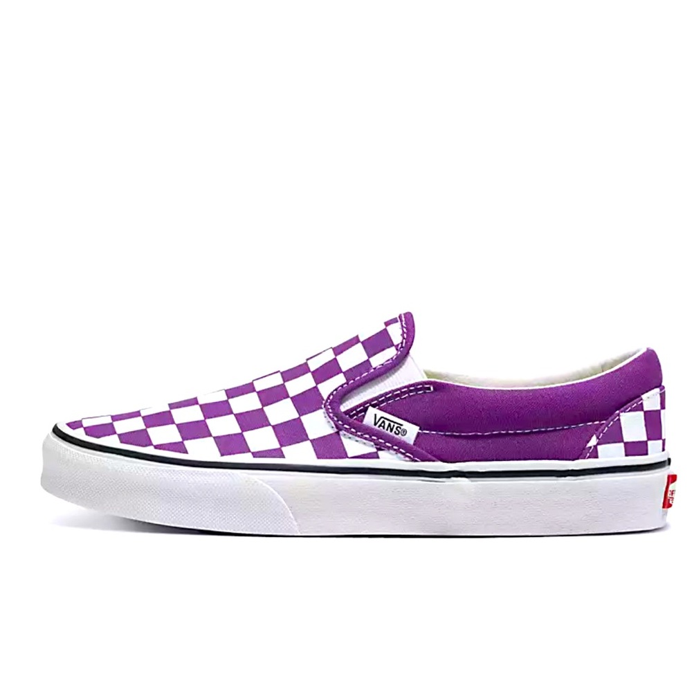 VANS Checkerboard in Dark Purple